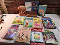 Assorted children's books mostly mid-century