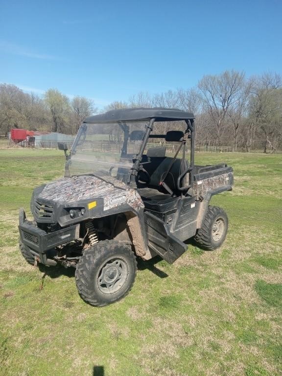 2019 Coleman Outfitter 550 side-by-side ATV