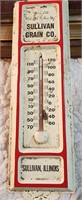 Mid-century Sullivan Grain Co Wall Thermometer