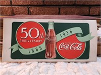 Original 1936 Coca Cola 50th Anniversary