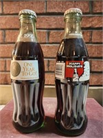 1994 Christmas Coca Cola Bottle, unopened &