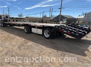 2003 FONTAINE STEP DECK TRAILER, 53' X 102",