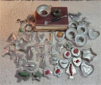 Cookie cutters & assorted kitchen