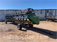 JD 930F 30' FLEX HEADER, FINGER REEL,