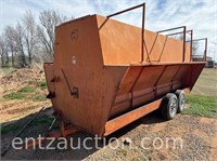 NEW-WAY 16' PORTABLE CATTLE FEEDER, TA
