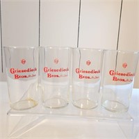 Vintage Griesedieck Bros. St. Louis Glasses