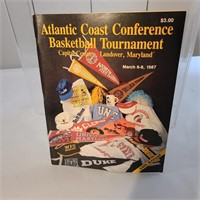 1987 Atlantic Coast Conf Basketball Tourn Program