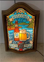 Vintage Old Style Beer Lighted Sign