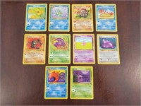 1999 FOSSIL POKEMON TRAING CARDS