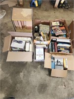Boxes of bookshelf popular mechanics farm manual