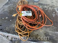 LOT OF 3 EXTENSION CORDS