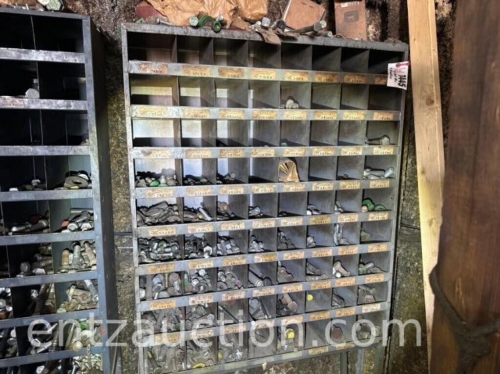 METAL BOLT BIN & INVENTORY (INSIDE, TOP & BOTTOM)