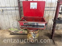 SNAP-ON PARTS WASHER, 30 GAL.
