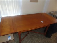 Dining room table with leaves