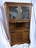 Vintage Hutch & Display Cabinet