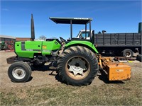 Deutz Allis 6260 & Woods Ditch Mower (1,618 Hours)