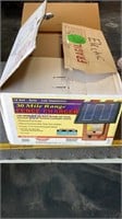 12 volt solar electric fencer, nib