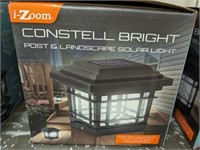 POST AND LANDSCAPE SOLAR LIGHT