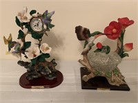 2 Hummingbird Figurines "Montecelina Collection"