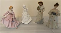 Southern Belle type figurines