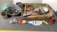 Kitchen utensils, box full