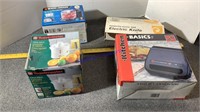 Kitchen gadgets, all new in box