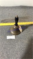 Brass bell from Burt Methodist church