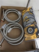 TRAY SS BRAIDED HOSES, DEWALT GRINDER