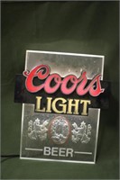 Coors Light Beer Sign Works Per Seller