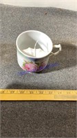 Mustache cup, rose