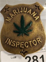 POT INSPECTOR'S BADGE