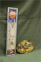 Nesbitts Sign Approx 7"x31",& Pennzoil Sign Approx