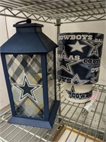COWBOYS CANDLE HOLDERS