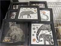 ELEPHANT PLAQUES AND TILES