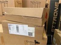 (2) boxes of BWK4017BLA 17 inch floor polish pads