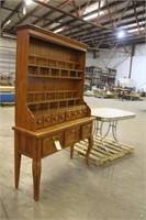 Hutch Approx 56"x18"x83", Vintage Table Approx 35"