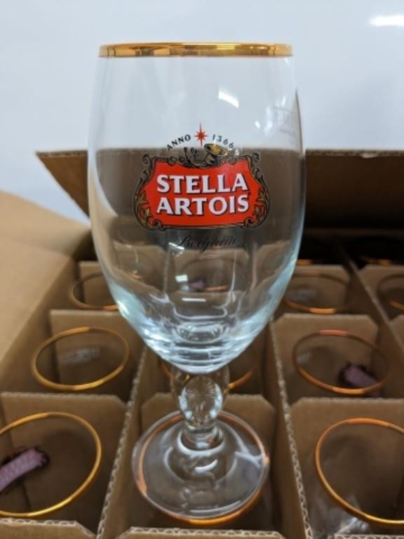 STELLA BEER GLASSES
