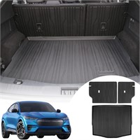 ZQULOYO Cargo Liners Rear Trunk Mat for Ford Must