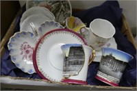 Vintage cup and saucers and other