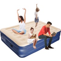 i-VTIES Queen Air Mattress with Built-in Pump,19"