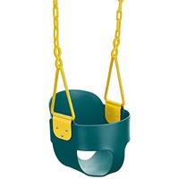 Deluxe High Back Full Bucket Toddler Swing w/Chain