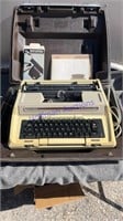 Smith-corona typewriter and case