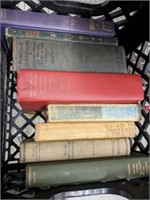 TRAY OF VINTAGE BOOKS