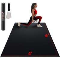GymCope Large Exercise Mat for Home Workout,10'x6