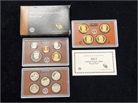 2012 United States Proof Set in Box with COA