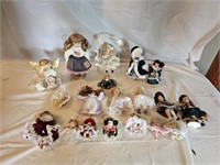 19 Porcelain Dolls