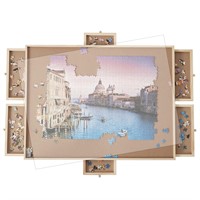 Oliqa 2000 Pieces of Jigsaw Puzzle Board with 6 D