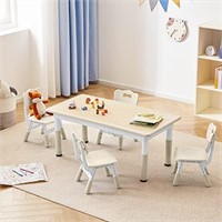 Kids Table and 4 Chairs Set