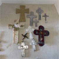 Lot of Decorative Crosses