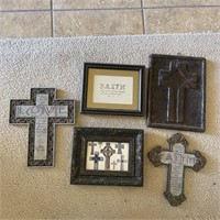 Lot of Decorative Crosses